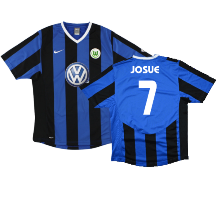 Wolfsburg 2007-08 Away Shirt (XL) (Excellent) (Josue 7)