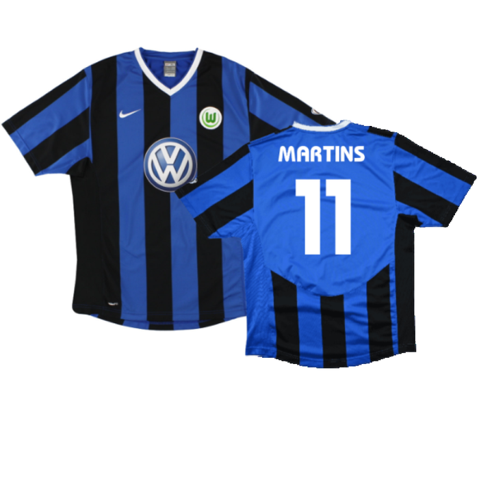 Wolfsburg 2007-08 Away Shirt (XL) (Excellent) (Martins 11)