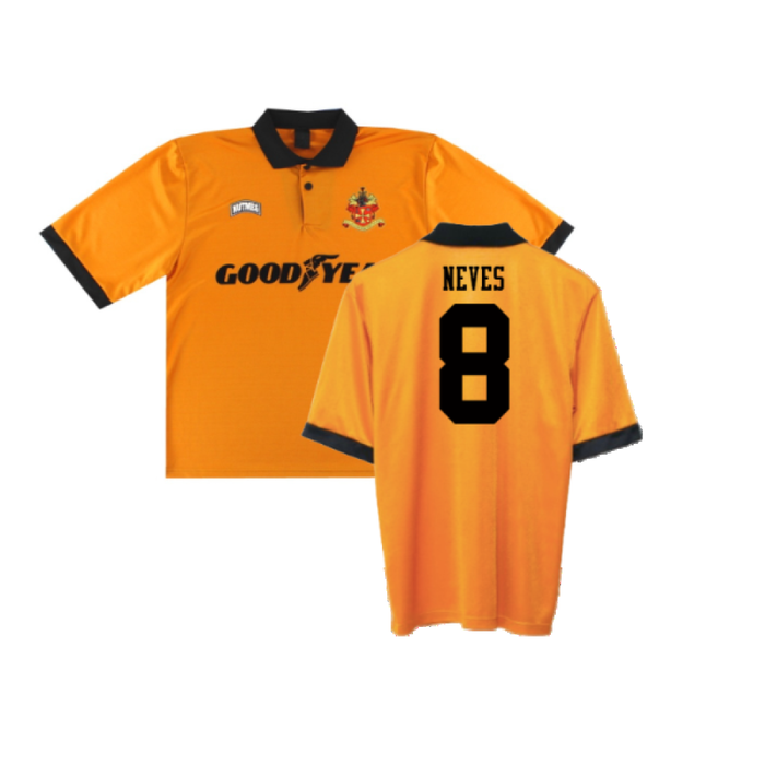 Wolves 1994-95 Home Shirt (L) (Excellent) (Neves 8)