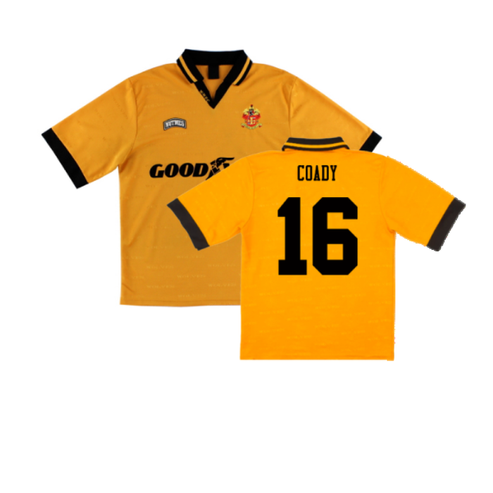 Wolves 1995-96 Home Shirt (L) (Excellent) (Coady 16)