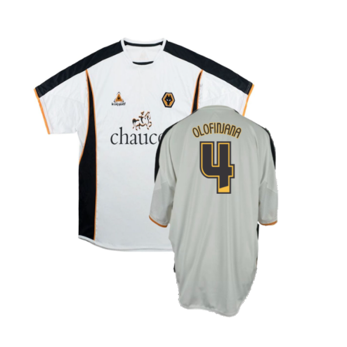Wolves 2006-07 Away Shirt (XL) (Very Good) (Olofinjana 4)