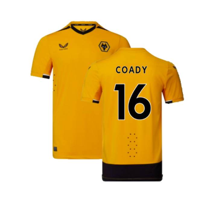 Wolves 2022-23 Pro Home Shirt (Sponsorless) (XL) (Mint) (COADY 16)