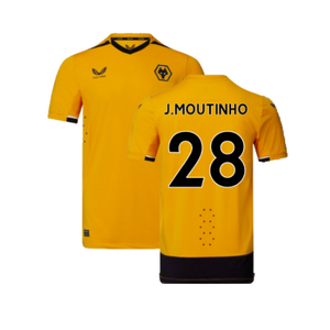 Wolves 2022-23 Pro Home Shirt (Sponsorless) (XL) (Mint) (J.MOUTINHO 28)_0