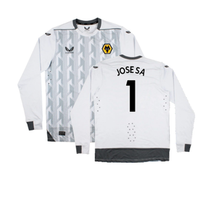 Wolves 2022-23 Pro Long Sleeve Third Shirt (Sponsorless) (S) (Mint) (Jose Sa 1)_0