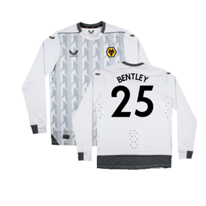 Wolves 2022-23 Pro Long Sleeve Third Shirt (Sponsorless) (XL) (Mint) (Bentley 25)_0