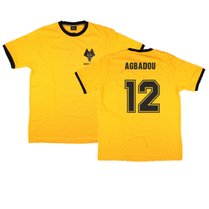 Wolves Toffs Retro Home Shirt (L) (Agbadou 12) (BNWT)_0