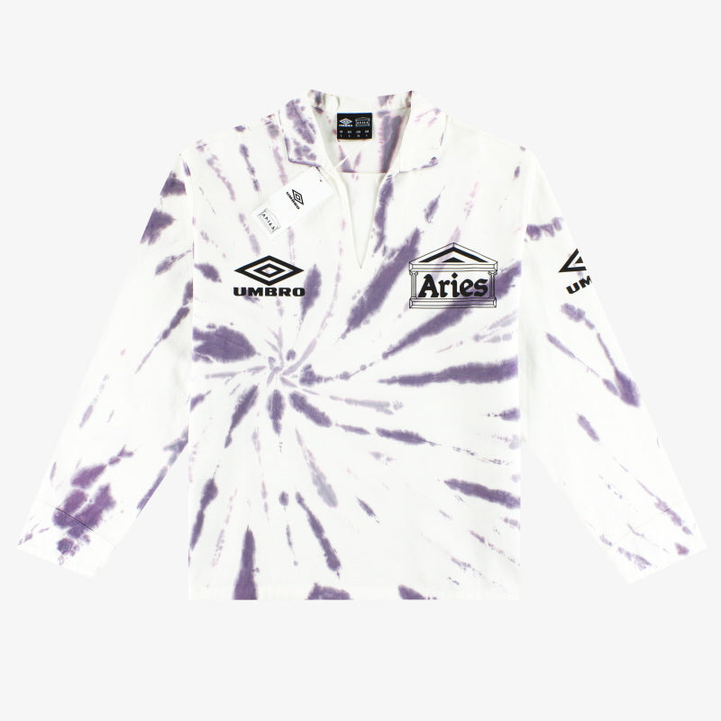 Umbro Aries Tie Dye Pro 64 Baumwoll-Drill-Pullover *m. Etiketten* XXL