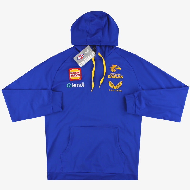West Coast Eagles Castore Reise-Kapuzenpullover *BNIB* M