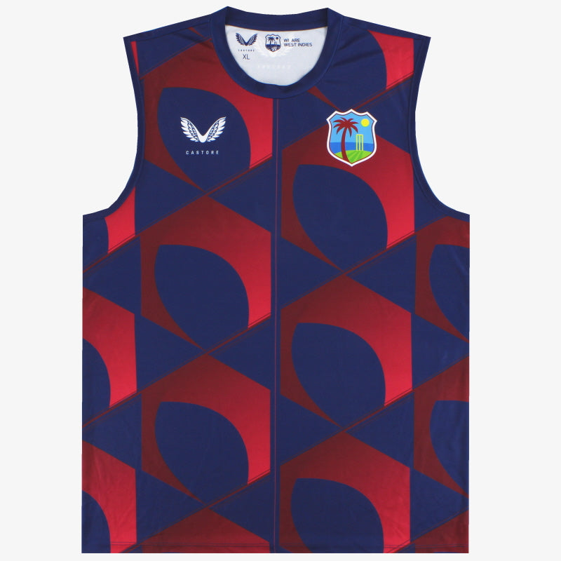 West Indies Castore Singlet Trainingsweste *Neuwertig* XL