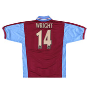 1997-98 West Ham Pony Heimtrikot Wright #14 M