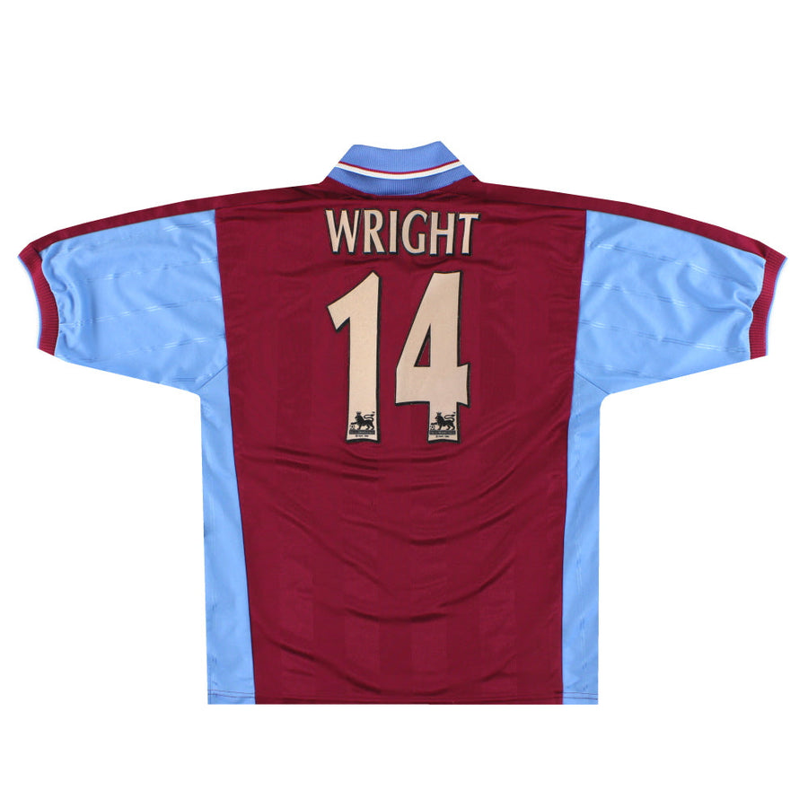 1997-98 West Ham Pony Heimtrikot Wright #14 M