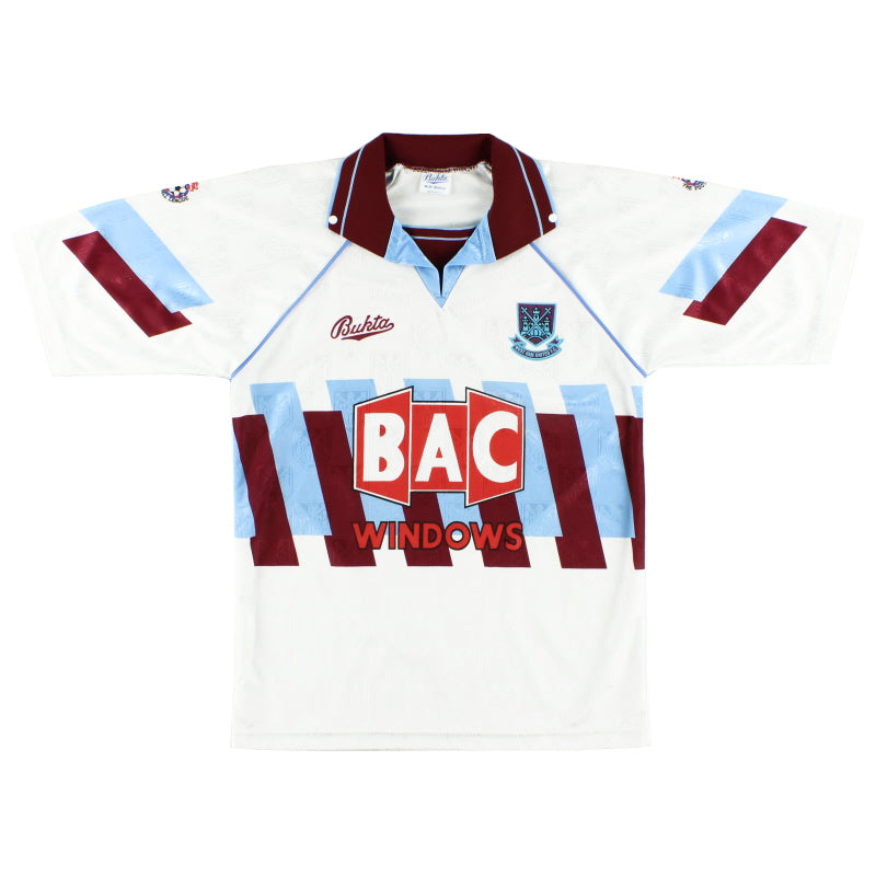 1991-93 West Ham Bukta Drittes Trikot L