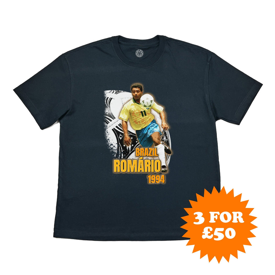 Fußball-WM Romario Brasilien Bootleg-T-Shirt