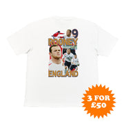 WM Rooney England Bootleg T-Shirt