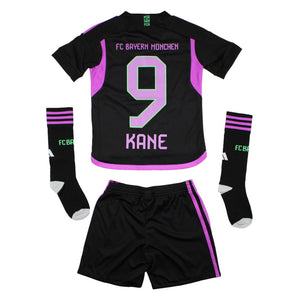 Bayern Munich 2023-24 Away Mini Kit (5-6y) Kane #9 (BNWT)_0