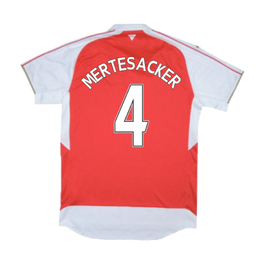 Arsenal 2015-16 Home Shirt (L) (Mertesacker 4) (Excellent)_1