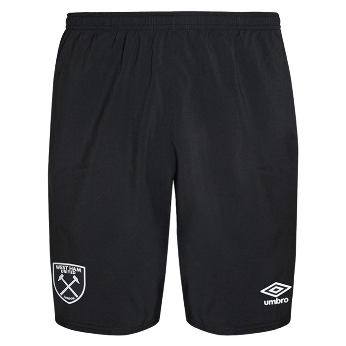 2022-2023 West Ham Long Woven Short (U) - Black