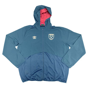 2022-2023 West Ham Hooded Jacket (U) - Dark Navy_0