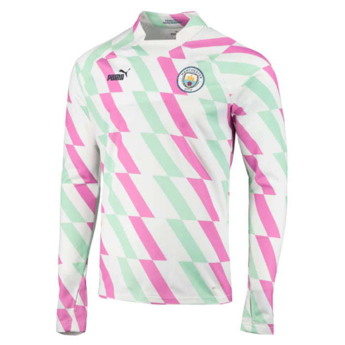 2022-2023 Man City Pre-Match Sweatshirt (White)