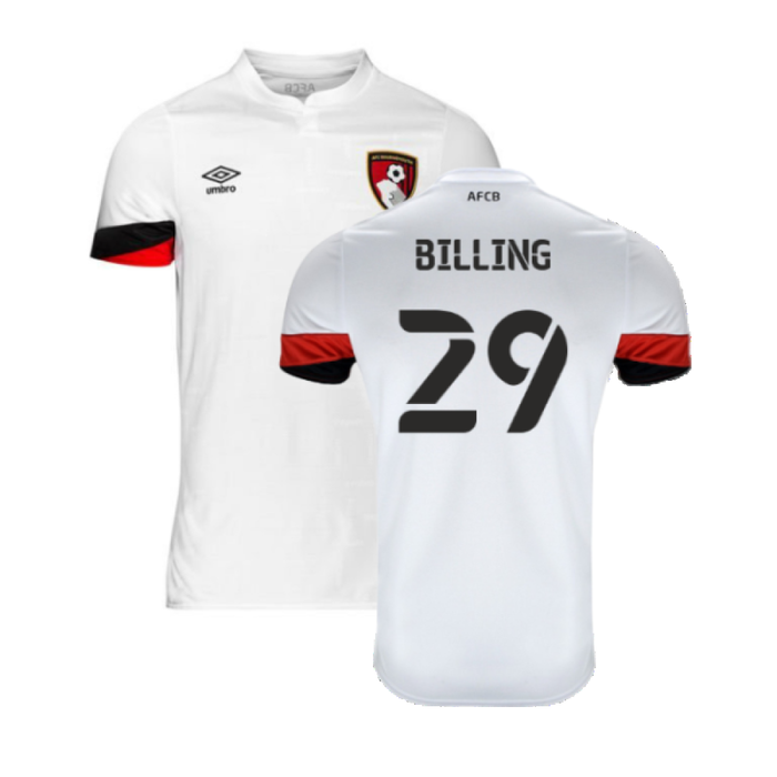 Bournemouth 2021-22 Away Shirt (Sponsorless) (L) (Billing 29) (Mint)