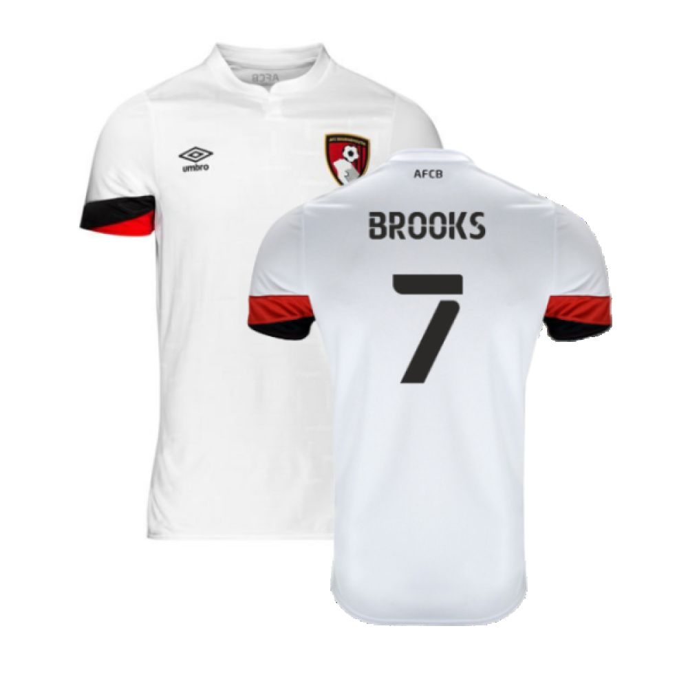 Bournemouth 2021-22 Away Shirt (Sponsorless) (L) (Brooks 7) (Mint)_0