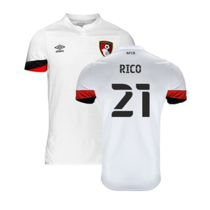 Bournemouth 2021-22 Away Shirt (Sponsorless) (L) (Rico 21) (Mint)_0