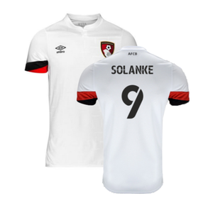 Bournemouth 2021-22 Away Shirt (Sponsorless) (L) (Solanke 9) (Mint)_0