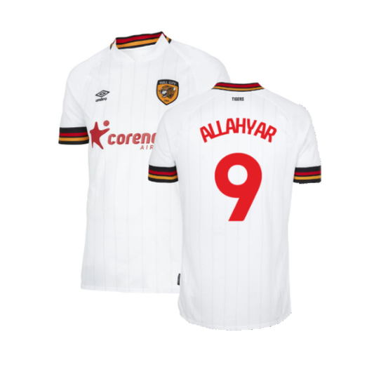 Hull City 2022-23 Away Shirt (L) (ALLAHYAR 9) (BNWT)_0
